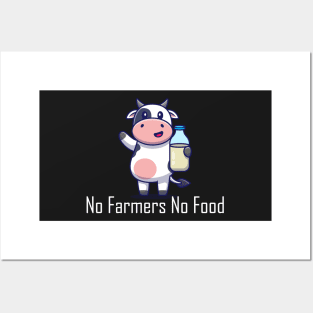 No farmers No food no funny Posters and Art